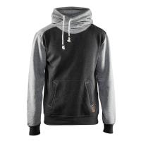 Hooded sweatshirt limited zwart/grijs